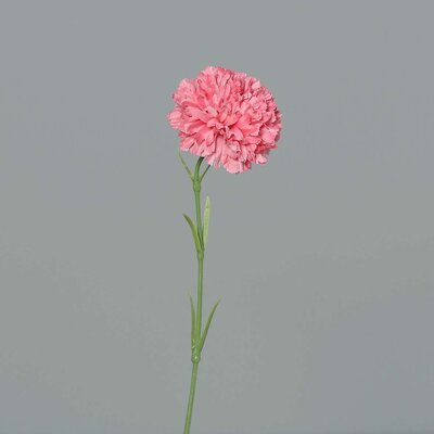 Künstliche Nelke mit einer Blüte Bild 4