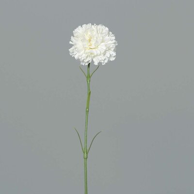 Künstliche Nelke mit einer Blüte Bild 2
