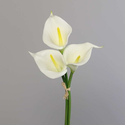 SBS Künstlicher Calla Bund mit 3 Blüten