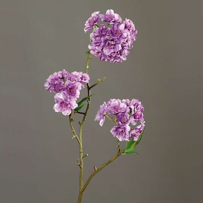 SBS Künstlicher Kirschblüten-Zweig, lila