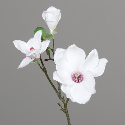 Magnolie mit 3 Blüten, künstlich Bild 4