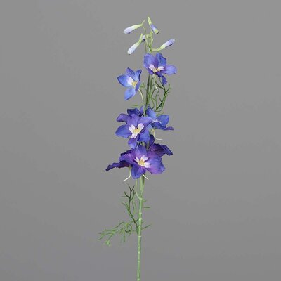 Rittersporn mit Blüten und Knospen, künstlich Bild 5