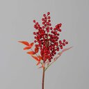 Beeren Zweig 50 cm, burgund