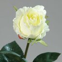 Kolumbianische Rose, künstlich 43 cm, weiß