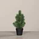 Tannenbaum, künstlich, grün, im Topf 30 cm