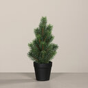 Tannenbaum, künstlich, grün, im Topf 32 cm